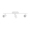 204333 Eglo Davida 2 White 3 Light spotlight