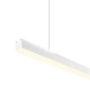 Sleek 35x37 White LED Pendant