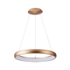 Ailia Imports Beaton Brushed Brass Pendant Light OFF