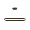 Ailia Imports Taree Oval Black Pendant