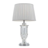 Telbix Lighting Adria Chrome and White Table Lamp