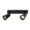 Telbix Alvey Black GU10 Spotlight Bars - 2 Light