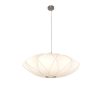 Telbix Lighting Aragon 52 White Fabric Pendant