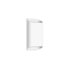 Unios Lighting Basc Fixed Two White Exterior Wall Light