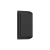 Unios Lighting Basc Medium Fixed Two Black Exterior Wall Light