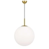 Telbix Lighting Bally 16Inch Brass Pendant