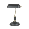 CLA Banca Table Lamps - Black with Antique Brass