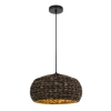 Telbix Lighting Antera Black 400 Pendant