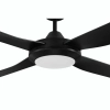 Eglo Bondi Black Ceiling Fan with Light - 203627 - closeup
