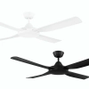 Eglo Bondi 52 Inch Ceiling Fans - Black & White - No Light