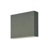 Ailia Imports - Bora I LED Exterior Wall Lights - Dark Grey
