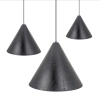 Borneo Timber Pendant lights - Black Group