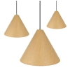 Borneo Timber Pendant lights - Natural