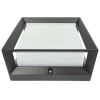 Bowen Square Wall Light - Black - side