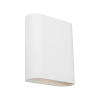 Cougar Lighting Bowen White Up/Down Outdoor Wall Light