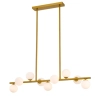 Telbix Lighting Moran 9 Light Brass/Opal Pendant