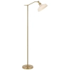 Telbix Lighting Kylan Floor Lamp Antique Brass