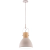 Calico 1 Light Pendant - Stone - Plywood