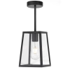 Telbix Lighting Cantena Black Pendant Light 15cm