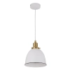 CLA Lighting - Cerema 1 Dome White 1 Light pendant light