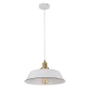 CLA Lighting Cerema 2 White 1 Light pendant light