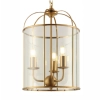 Cougar Lighting Gold Clovelly 3LT Pendant - Close