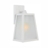 Telbix Cosca 180 Exterior Wall Light - Ivory / Frost Glass