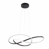 Ailia Imports - Darter Matt Black LED Pendant Light - 3000K Warm White