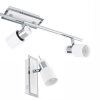 Eglo Davida White / Chrome Spotlight Range GU-10