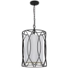 Telbix Lighting Dover33 3LT Pendant Black OFF