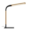 Telbix Lighting Dumas Black Timber Desk Lamp