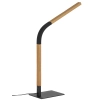 Telbix Lighting Dumas Black Timber Desk Lamp
