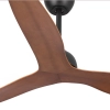 Fanco Eco Style 52inch Ceiling Fan - Black / Koa closeup