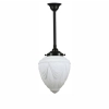 Lode Empire 8inch Pendant light - Patina - Opal