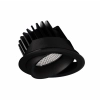 Unios EQ Tilt LED Downlight - Textured Black