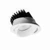 Unios EQ Tilt LED Downlight - textured White