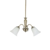 Ailia Imports - Evie 3 light  Antique Brass pendant lights