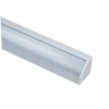 EXT007 Corner Aluminium Extrusion - White with Frosted Diffuser