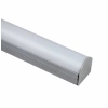 EXT-010 Aluminium Extrusion - Silver with Opal diffuser
