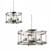 Telbix Finley Nickel Pendant lights - 2 Sizes