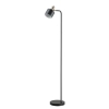 CLA Flotar Floor Lamp - Black with Antique Brass