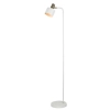 CLA Flotar Floor Lamp - White with Antique Brass
