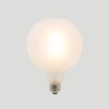 G125 - 10w LED Porcelain Frosted Globe