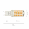 Ailia G9 6watt LED Dimmable Globe 3000K or 4000K - dimensions