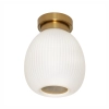Cougar Lighting Garman Gold and Opal Diffuser DIY Batten Fix