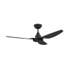 Ventair Glacier Ceiling Fan Black No Light