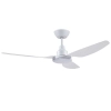 Ventair Glacier Ceiling Fan White With Light