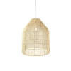 Ailia Imports - Hazel Natural Cane pendant lights -Large