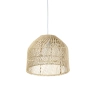 Ailia Imports - Hazel Natural Cane pendant lights - Small