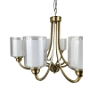 Ailia Imports Hillwood 8 Light Antique Brass Pendant 